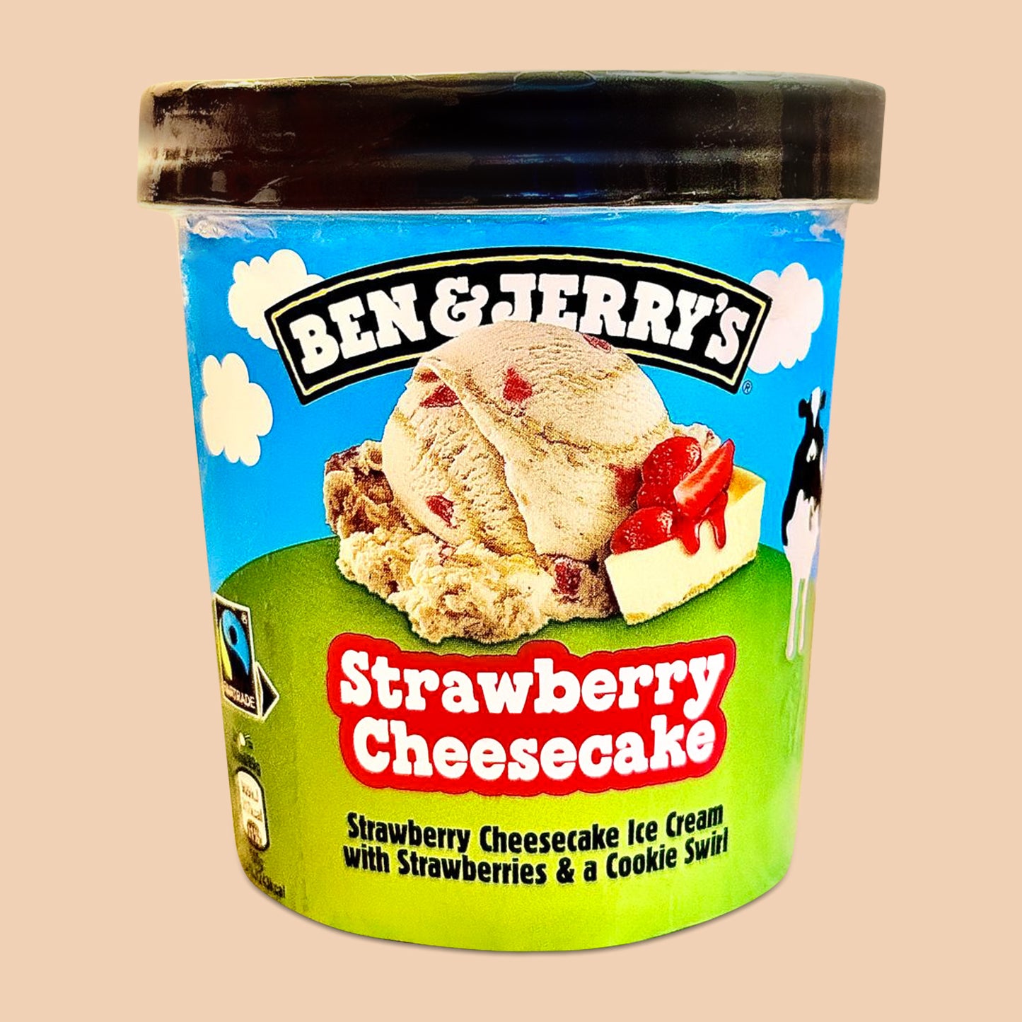 Ben & Jerrys Strawberry Cheescake 465ml