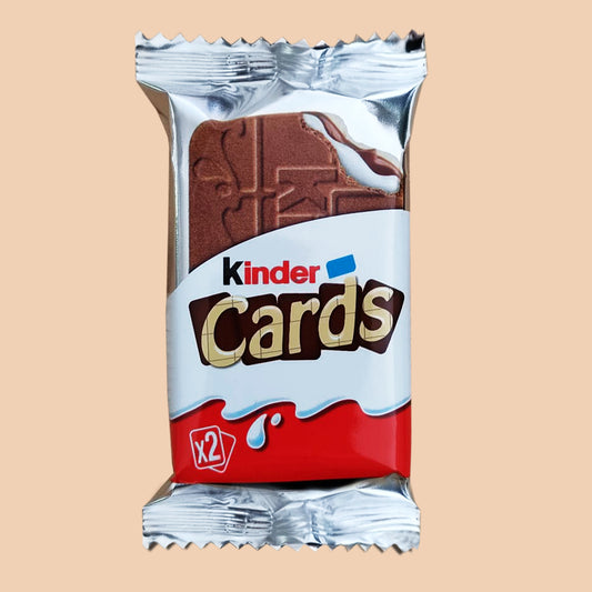 Kinder Cards Schokoladenwaffeln (2 Stück)