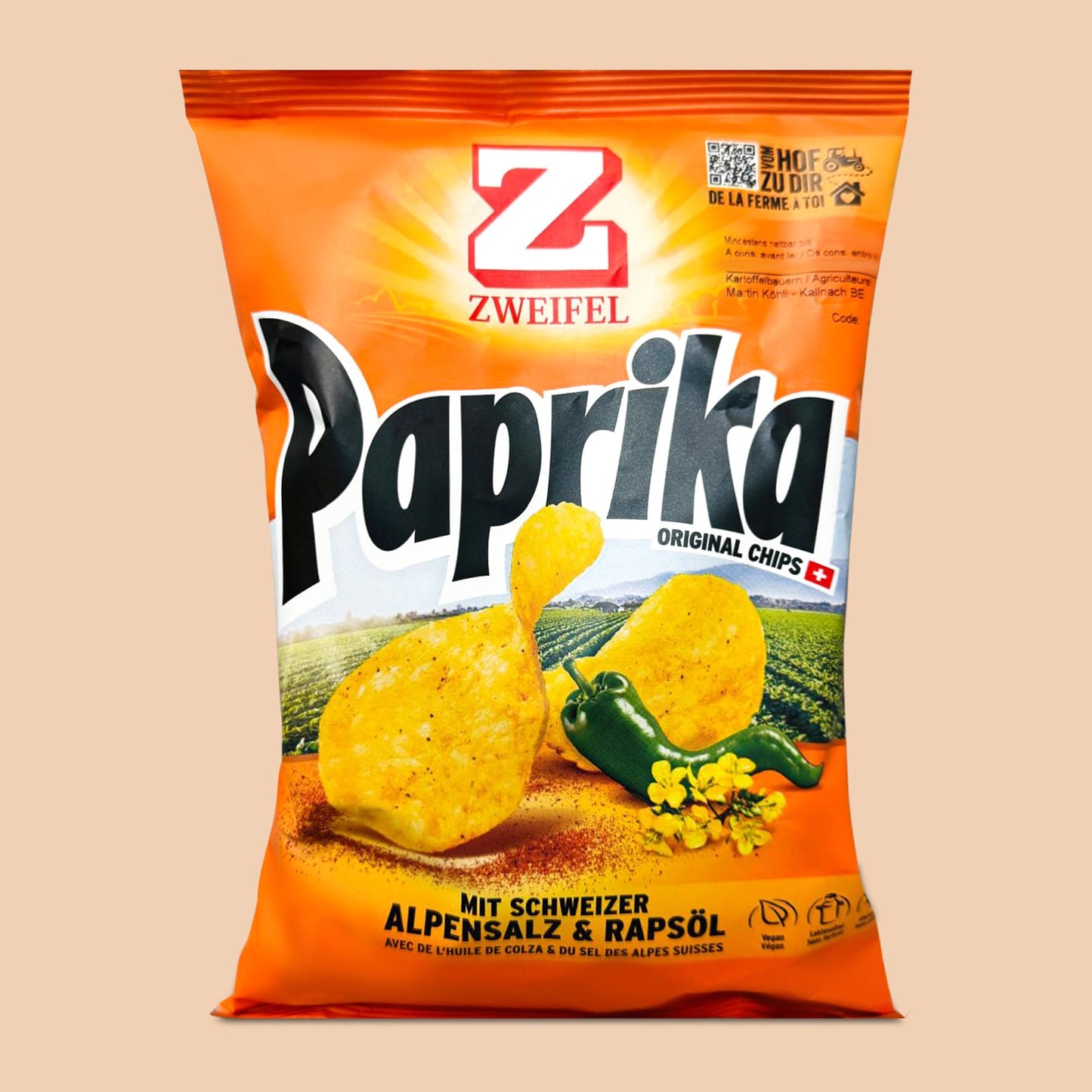 Zweifel Chips Paprika (90g)